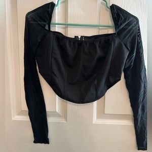 Cropped long sleeve